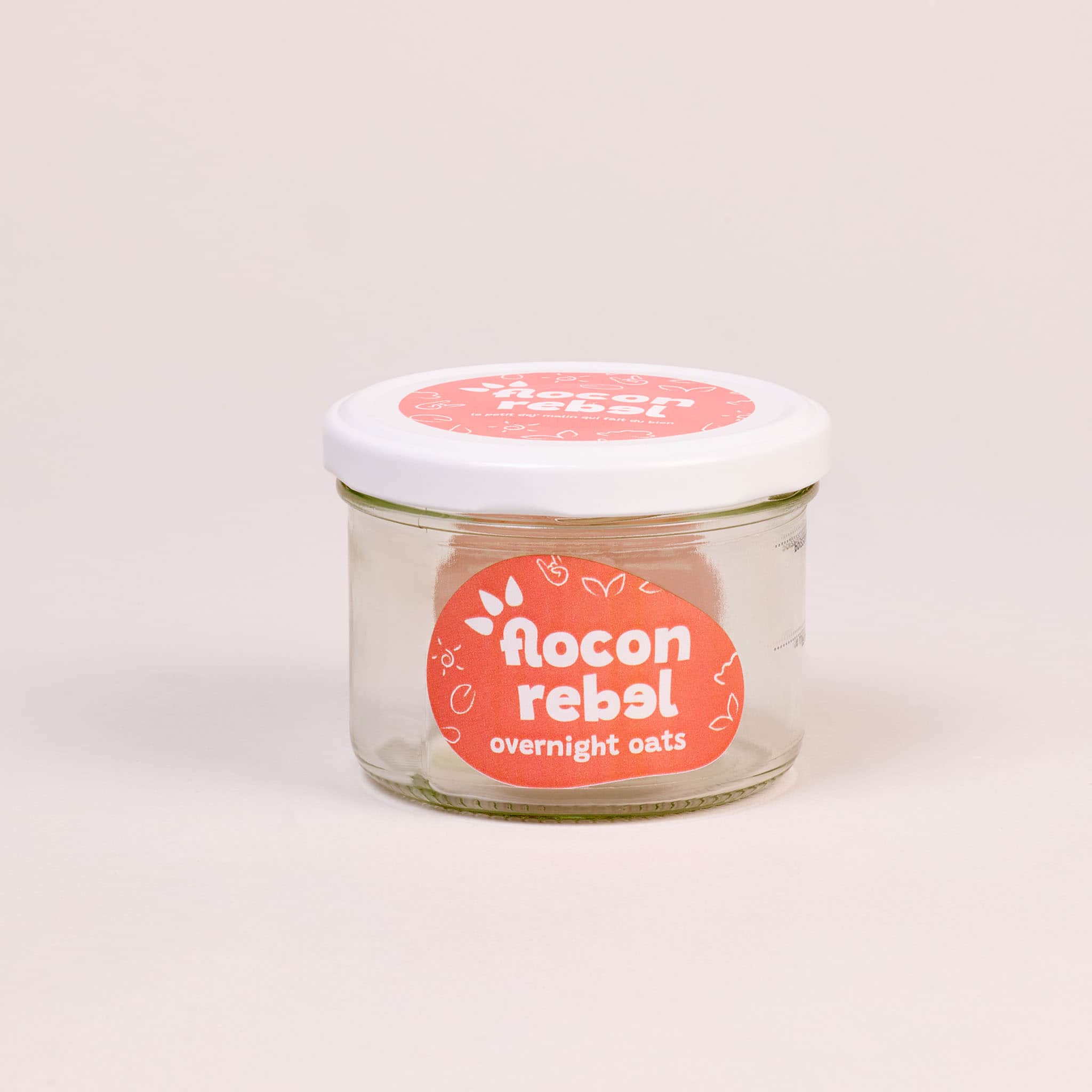 Bocal pour préparation des overnight oats