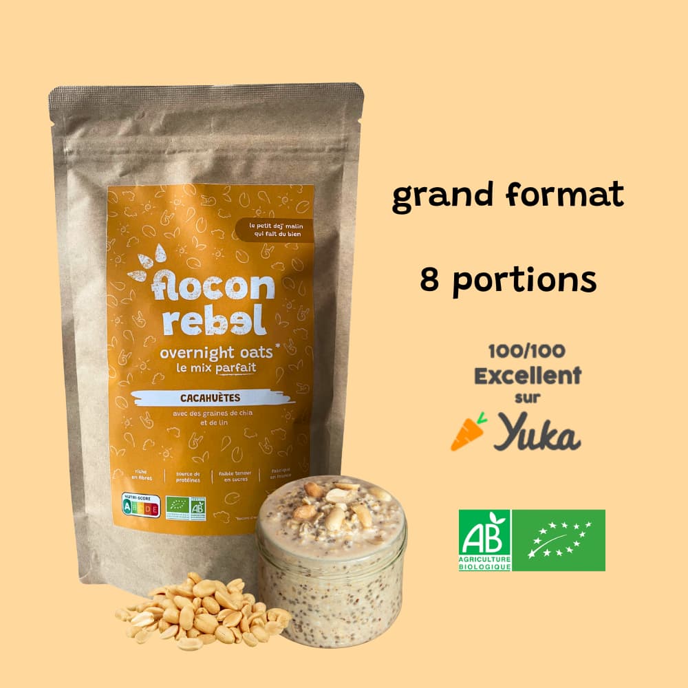 Pack de 4 grands sachets BIO