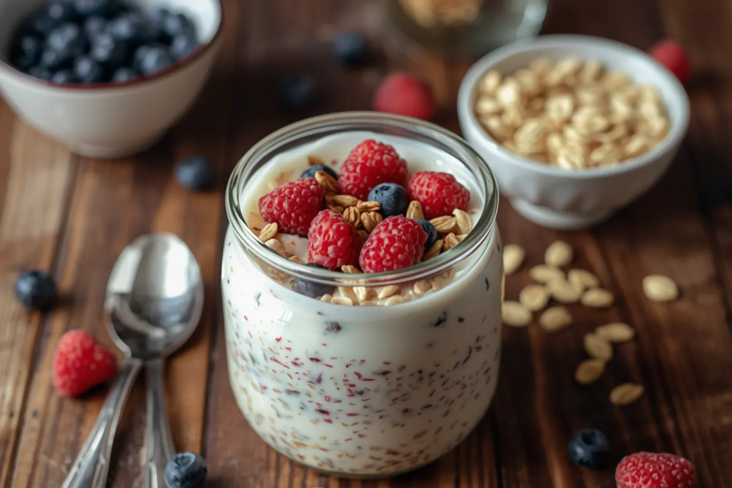 Overnight oats vegan onctueux et gourmands