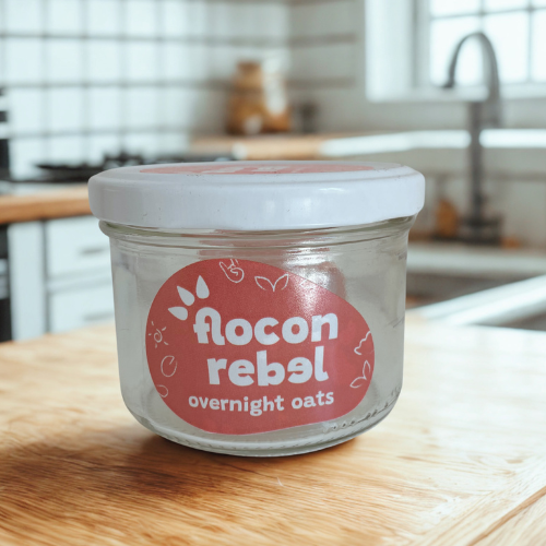Bocal pour préparation des overnight oats