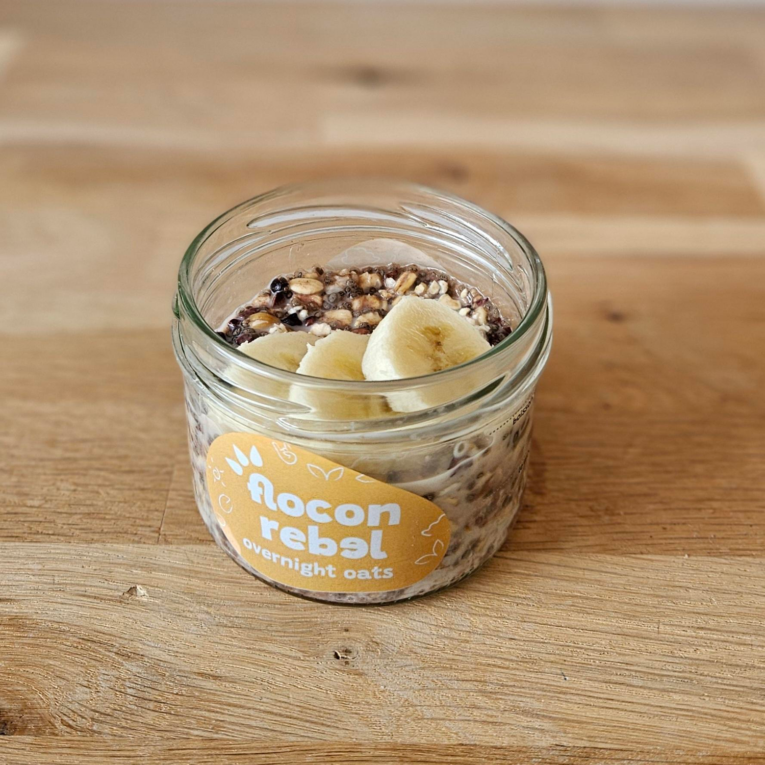 bocal flocon rebel banane cacao