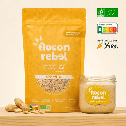 Overnight Oats - Cacahuètes Bio (315g)