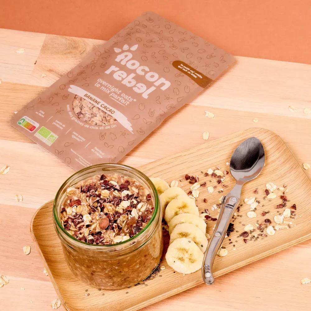 Overnight Oats - Banane Cacao Bio (315g)