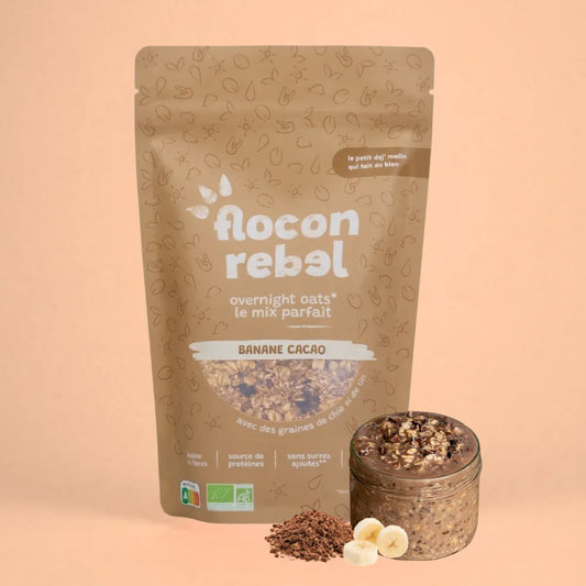 Overnight Oats - Banane Cacao Bio (315g)