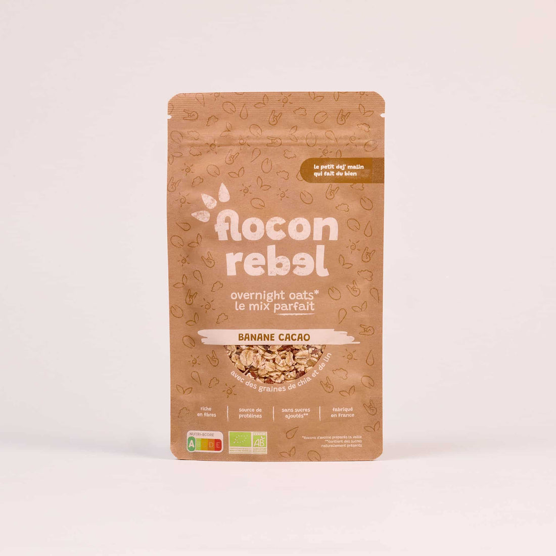 Overnight Oats le mix parfait - Banane Cacao