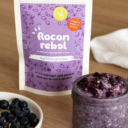 Overnight Oats le mix parfait - Myrtilles