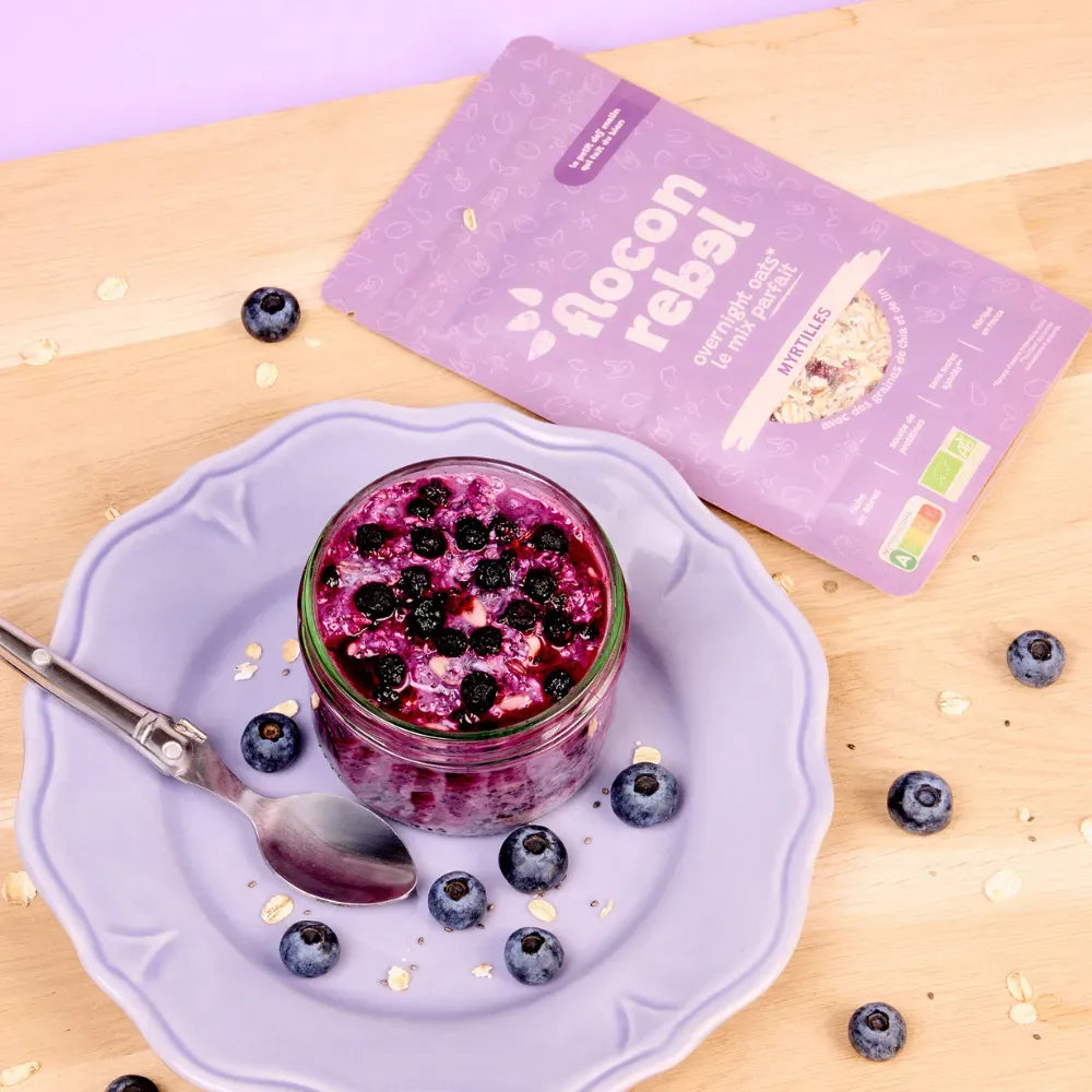 Overnight Oats - Myrtilles Bio (315g)