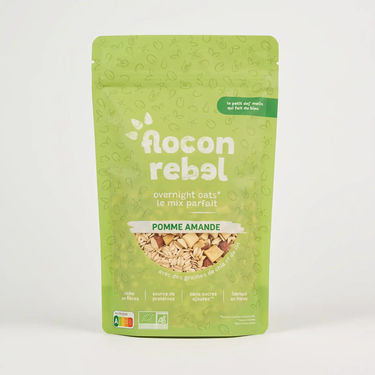 Overnight Oats - Pomme Amande Bio (315g)